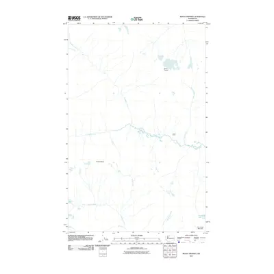 2011 Map of Mount Prophet, 2011 Print