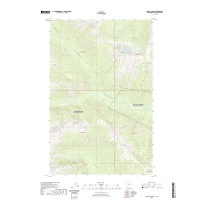 2020 Map of Mount Prophet, 2020 Print