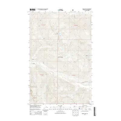 2014 Map of Mount Pugh, 2014 Print