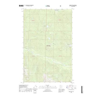 2020 Map of Mount Pugh, 2020 Print