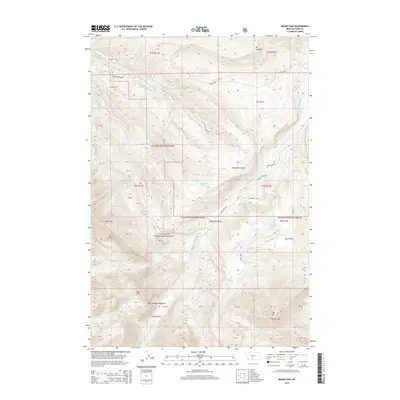 2014 Map of Mount Rae, 2014 Print