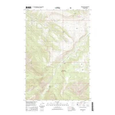 2017 Map of Mount Rae, 2017 Print