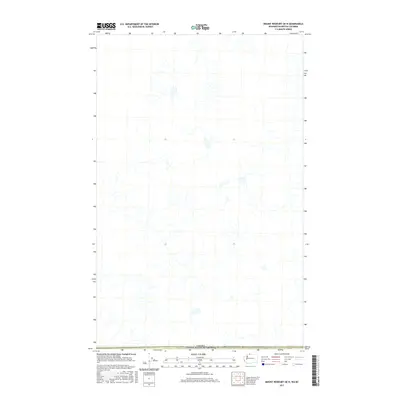 2017 Map of Mount Redoubt OE N, 2017 Print