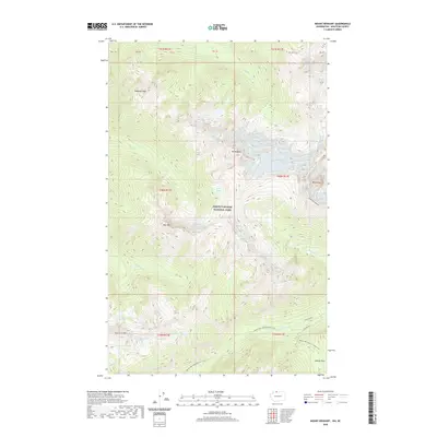 2020 Map of Mount Redoubt, 2020 Print
