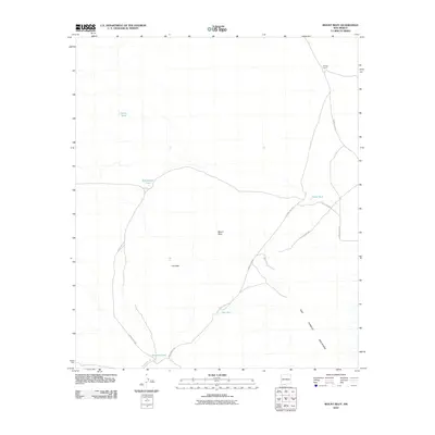 2010 Map of Mount Riley, 2010 Print