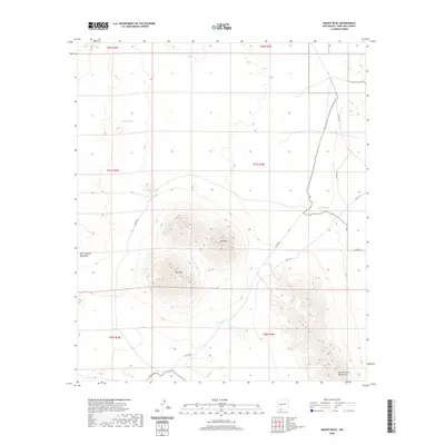 2020 Map of Mount Riley, 2020 Print