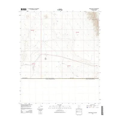 2013 Map of Mount Riley SE, 2013 Print