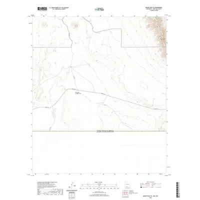 2020 Map of Mount Riley SE, 2020 Print