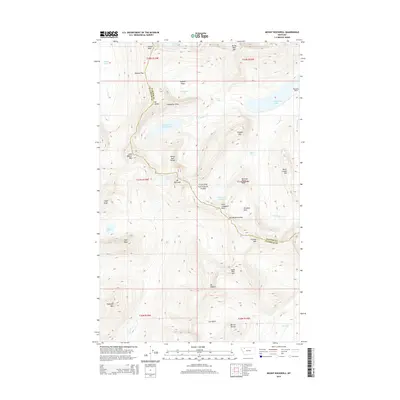 2014 Map of Mount Rockwell, 2014 Print