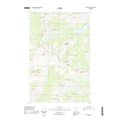 2020 Map of Mount Rockwell, 2020 Print