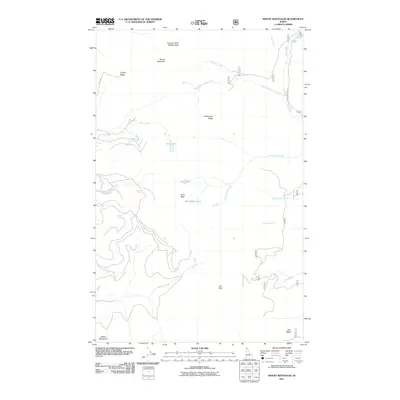 2011 Map of Mount Roothaan, 2011 Print