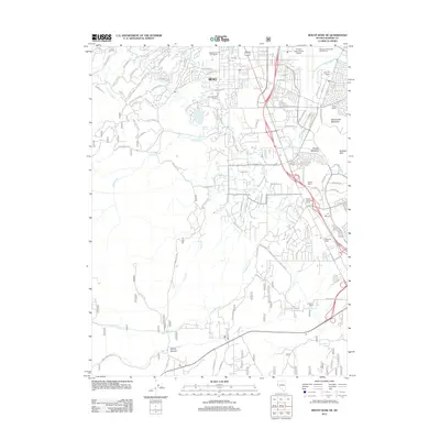 2012 Map of Mount Rose NE, 2012 Print
