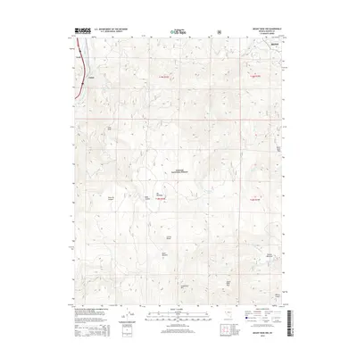 2014 Map of Mount Rose NW, 2014 Print