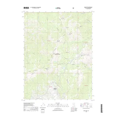 2018 Map of Mount Rose, 2018 Print