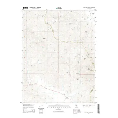 2015 Map of Mount Saint Helena, 2015 Print