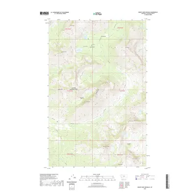 2020 Map of Mount Saint Nicholas, 2020 Print