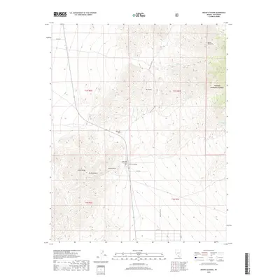2018 Map of Mount Schader, 2018 Print