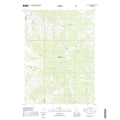 2017 Map of Mount Schidler, 2017 Print