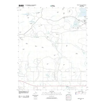 2010 Map of Mount Scott, 2010 Print