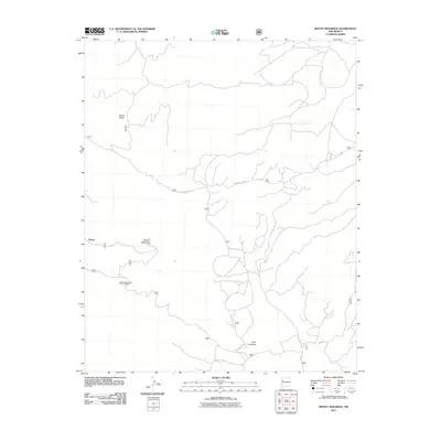 2011 Map of Mount Sedgwick, 2011 Print