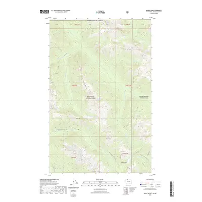 2020 Map of Mount Sefrit, 2020 Print