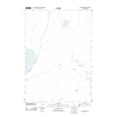 2012 Map of Mount Sheridan, 2012 Print