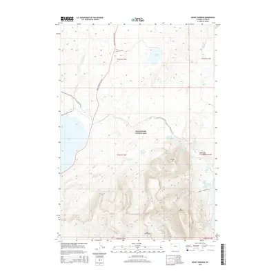 2015 Map of Mount Sheridan, 2015 Print
