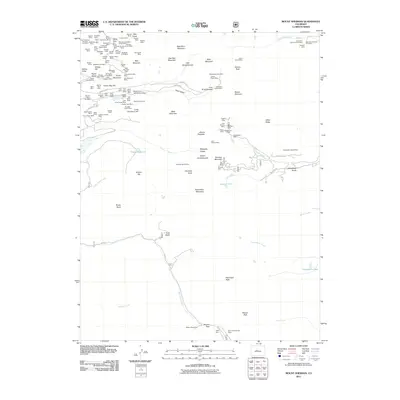 2011 Map of Mount Sherman, 2011 Print