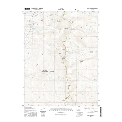 2016 Map of Mount Sherman, 2016 Print