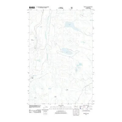 2011 Map of Mount Si, 2011 Print