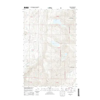 2014 Map of Mount Si, 2014 Print