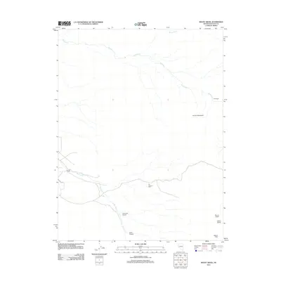 2012 Map of Mount Siegel, 2012 Print