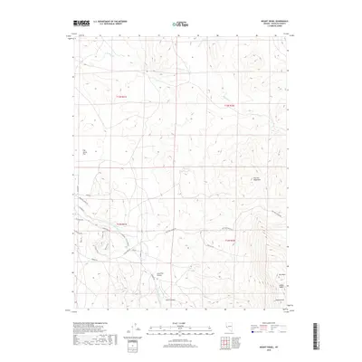 2018 Map of Mount Siegel, 2018 Print