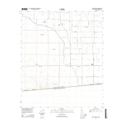 2015 Map of Mount Signal, 2015 Print
