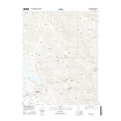 2015 Map of Mount Sizer, 2015 Print