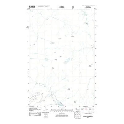 2011 Map of Mount Skokomish, 2011 Print