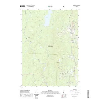 2021 Map of Mount Snow, 2021 Print