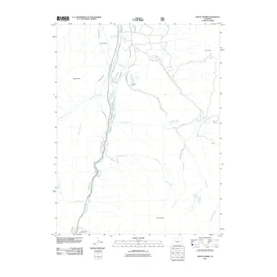 2011 Map of Mount Sopris, 2011 Print