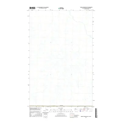 2017 Map of Mount Spickard OE N, 2017 Print
