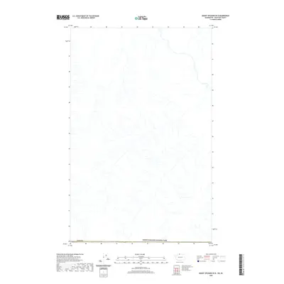 2020 Map of Mount Spickard OE N, 2020 Print