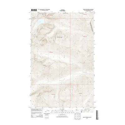2014 Map of Mount Spickard, 2014 Print