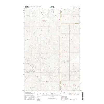 2017 Map of Mount Spokane, 2017 Print