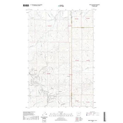 2020 Map of Mount Spokane, 2020 Print