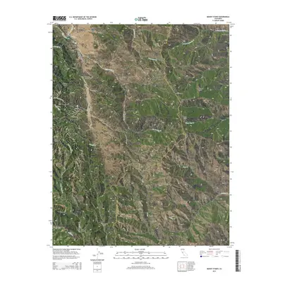 2015 Map of Mount Stakes, 2015 Print