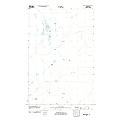2011 Map of Mount Steel, 2011 Print