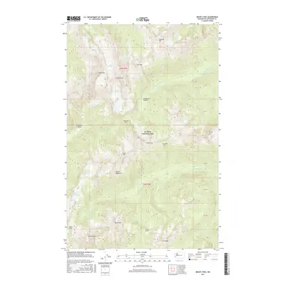 2017 Map of Mount Steel, 2017 Print