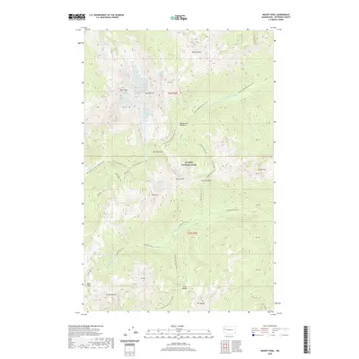 2020 Map of Mount Steel, 2020 Print