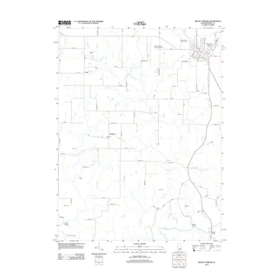 2012 Map of Mount Sterling, 2012 Print
