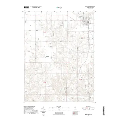 2018 Map of Mount Sterling, 2018 Print