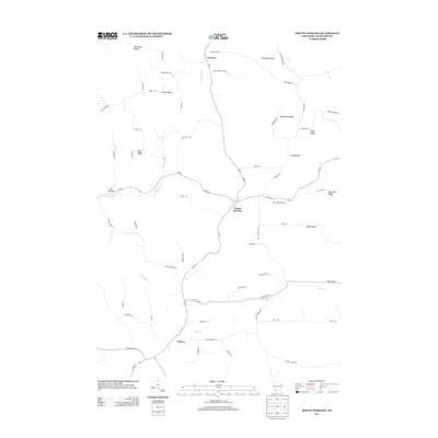 2013 Map of Mount Sterling, 2013 Print